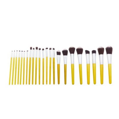 Cheap high quality foundetion cosmetic brushes with pouch makeup brushes msq