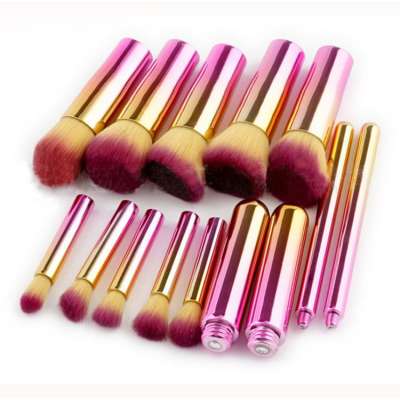 Quality 10pcs pencil makeup pen cosmetic pearl handle cosmetic brush