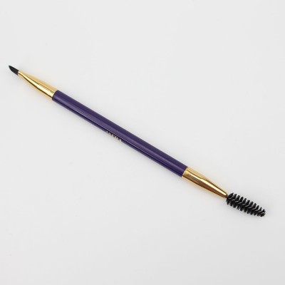 double end cosmetic dual eyebrow brush pencil